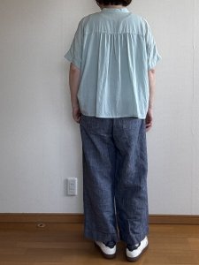 画像23: ロング＆ショートドルマンシャツ (23)