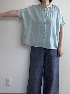 画像24: ロング＆ショートドルマンシャツ (24)