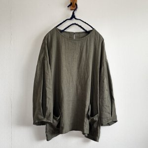 画像3: 袖口タックブラウス (3)