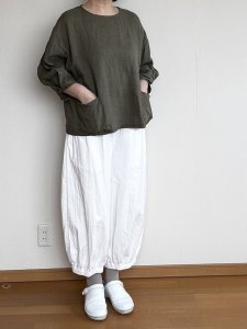 画像22: 袖口タックブラウス (22)