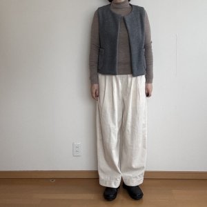 画像13: 【A3用紙】クルーネックベスト裏地オプション (13)