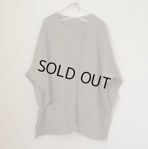 画像2: ２レングスニットポンチョ (2)