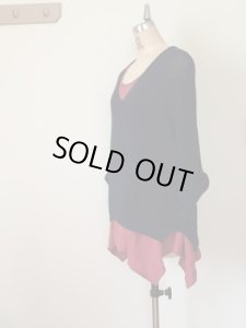 ニットと合わせてポイント使いにも