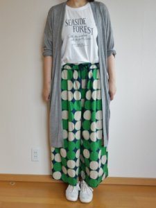 画像20: タックワイドパンツ (20)