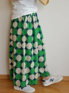 画像17: タックワイドパンツ (17)