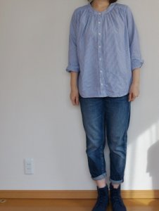 画像12: フロントギャザーブラウス (12)