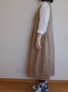 画像5: Vネックジャンパースカート (5)