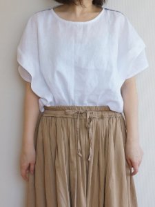 画像3: タックフリルブラウス (3)