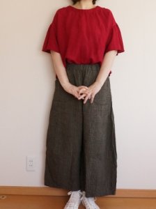 画像12: ギャザースリーブブラウス (12)