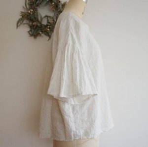 画像6: ギャザースリーブブラウス (6)