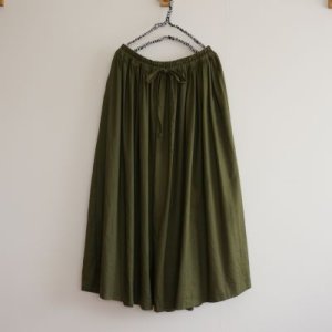 画像2: ギャザーロングスカート (2)