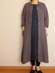 画像18: フレアシャツワンピ (18)