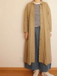 画像13: フレアシャツワンピ (13)