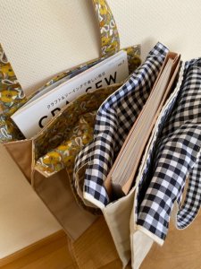 画像9: マガジントートパターン (9)