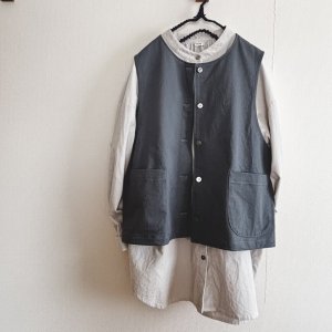 画像1: 【A3用紙】クルーネックベスト (1)