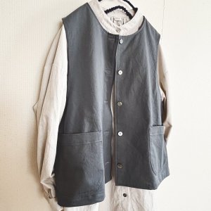 画像2: 【A3用紙】クルーネックベスト (2)