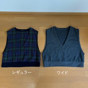 画像19: 【A3用紙】リブショートベスト (19)